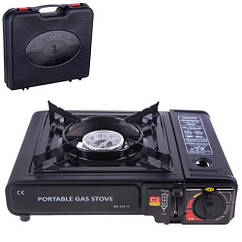 Портативний газовий пальник 340х280х95мм для кемпінгу з високою потужністю та компактним дизайном