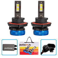 Світлодіодні LED автолампи PULSO H13 LC3 13000Lm chips 3570 CSP 2*65W 6000K 9-30V компл
