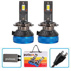 Світлодіодні LED автолампи PULSO H7 LC3 3570 CSP 13000Lm 2*65W 6000K 9-30V компл