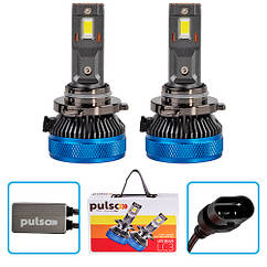 Світлодіодні LED автолампи PULSO HB3 (9005) LC3 3570 CSP 13000Lm 2*65W 6000K 9-30V компл