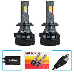 Світлодіодні LED автолампи PULSO H7 LC7 20000Lm 2x85W CSP 2*85W 6000K 9-30V компл
