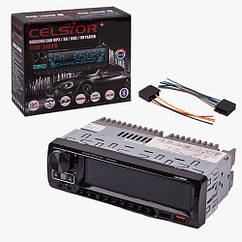 Бездисковий MP3 програвач Celsior CSW-2400M Bluetooth USB SD FM 1 DIN компактний стильний звук