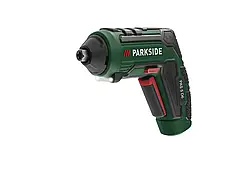 Акумуляторна викрутка Parkside PAS 5 D5 шурупокрут із насадками 4 V, 1500 mAh, 10 Nm, Німеччина, фото 3