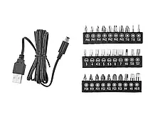 Акумуляторна викрутка Parkside PAS 5 D5 шурупокрут із насадками 4 V, 1500 mAh, 10 Nm, Німеччина, фото 5