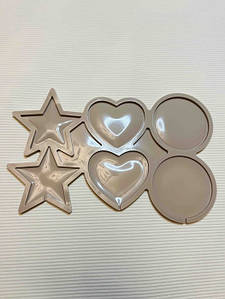 Форма силіконова для льодяників на 6 виробів 20 х 13 см Асорті ( шт.)