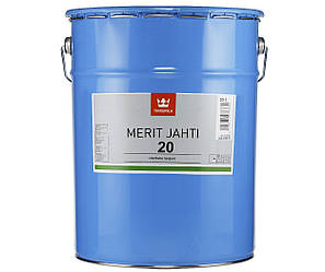 Лак поліуретановий TIKKURILA MERIT JAHTI 20 для деревини, 20 л