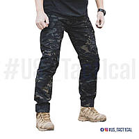 Бойові штани зі слотами під наколінники Call Dragon G4 Multicam Black L