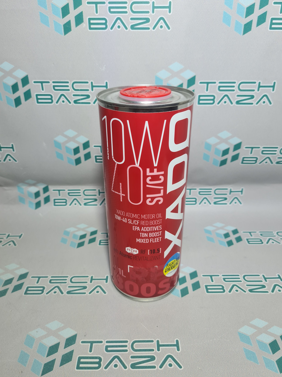 Олива моторна напівсинтетичне XADO Atomic Oil 10W-40 SL/CF RED BOOST 1л, ХА 26144