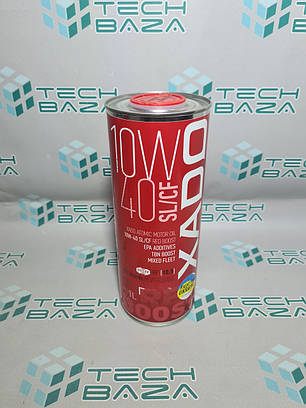 Олива моторна напівсинтетичне XADO Atomic Oil 10W-40 SL/CF RED BOOST 1л, ХА 26144, фото 1