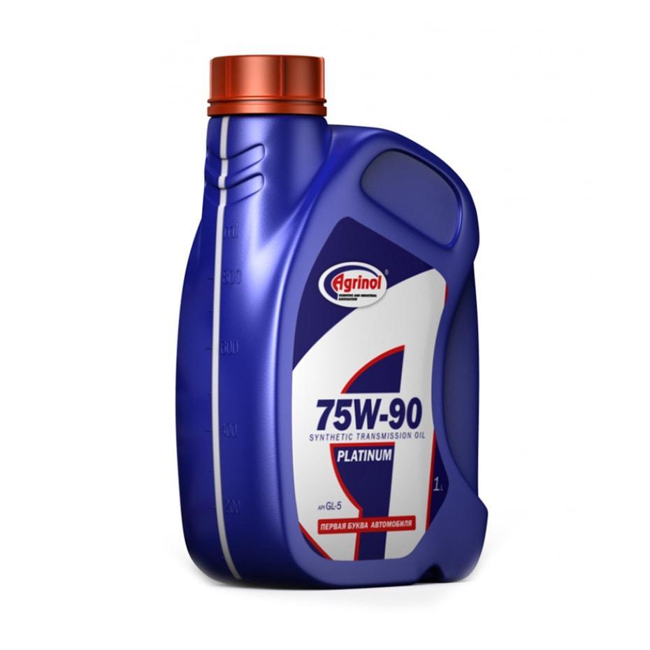 Трансмісійна олива Agrinol PLATINUM SAE 75W-90, GL-5, 1 л Агрінол