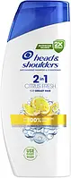 Шампунь проти лупи та бальзам-ополіскувач 2 в 1 Head & Shoulders Цитрусова свіжість 625 мл (8700216158022)