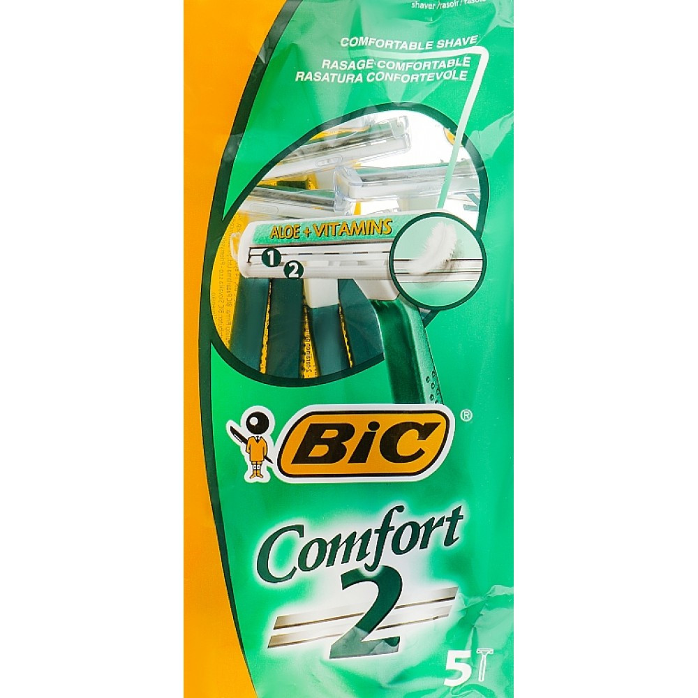 Станок однораз. "Biс" Comfort 2 twin №0163(20)
