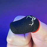 Ігрові напальчники з карбоном DEER (1 пара 2 шт) для ігор на телефоні смартфоні планшеті pubg пабг пубг, фото 2