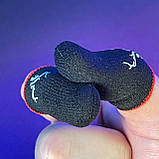 Ігрові напальчники з карбоном DEER (1 пара 2 шт) для ігор на телефоні смартфоні планшеті pubg пабг пубг, фото 5