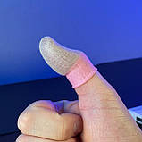 Ігрові напальчники з нейлоном DEER (1 пара 2 шт) для ігор на телефоні смартфоні планшеті pubg пабг пубг, фото 5