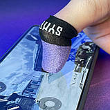 Ігрові напальчники QUICK (1 пара 2 шт) для ігор на телефоні смартфоні планшеті pubg пабг пубг call of duty, фото 3