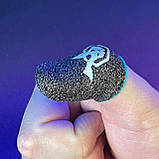 Ігрові напальчники з нейлоном BUNNY (1 пара 2 шт) для ігор на телефоні смартфоні планшеті pubg пабг пубг, фото 2