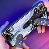 Ігрові напальчники з нейлоном MAGIC (1 пара 2 шт) для ігор на телефоні смартфоні планшеті pubg пабг пубг, фото 4