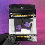 Ігрові напальчники з карбоном HELM (1 пара 2 шт) для ігор на телефоні смартфоні планшеті pubg пабг пубг, фото 6