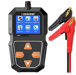 Konnwei KW218 (6V/12V) — тестер АКБ і генератора