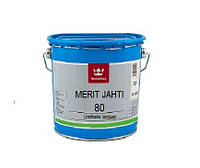 Лак полиуретановый TIKKURILA MERIT JAHTI 80 для древесины, 3л