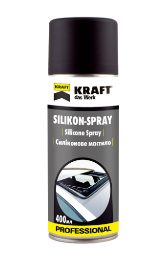 Мастило силіконове Kraft аерозоль 400 мл