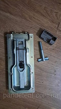 Замок борту причепа (комплект) 120*278 мм (цинк), фото 3