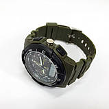 Водонепроникні годинники 50 м, Практичні спортивні чоловічі годинники рибалки мисливця ND-46, фото 6