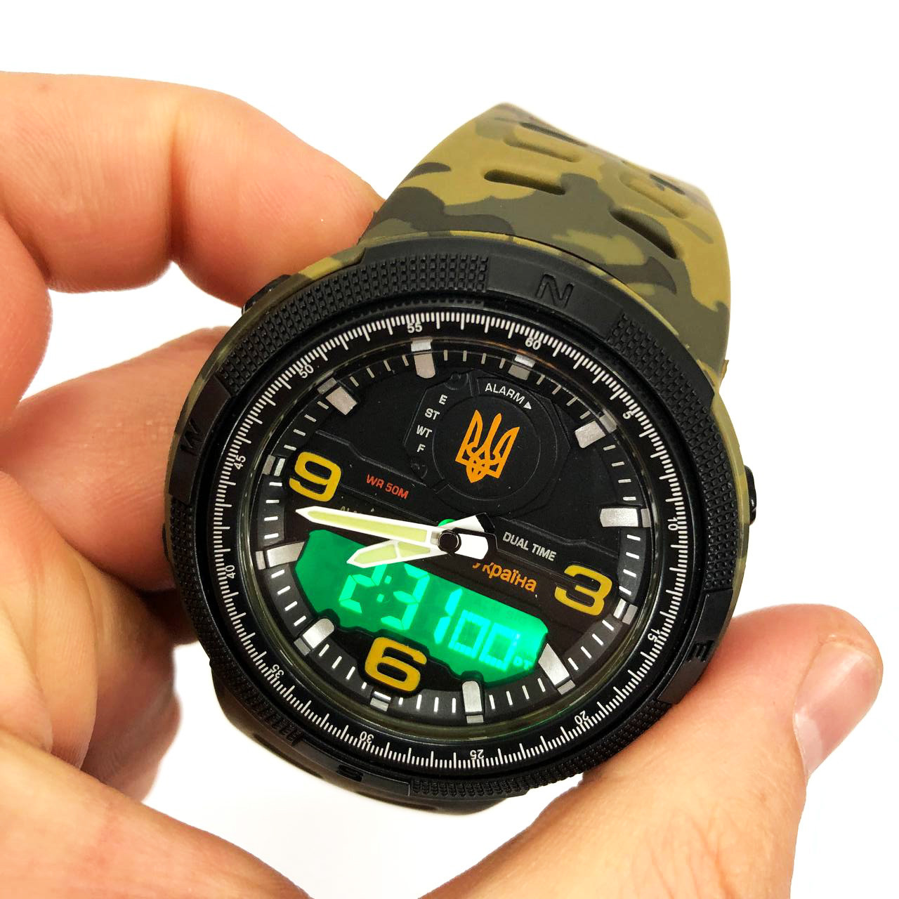 Захисні тактичні годинники, Фірмові спортивні годинники Армійські наручні для чоловіків IF-83, фото 1