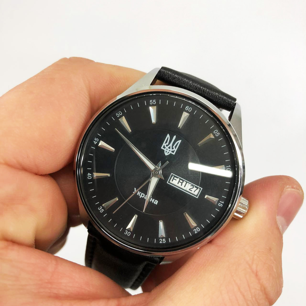Оригінальні чоловічі кварцові наручні годинники, Чоловічі сучасні годинники Якісні PM-61, фото 1