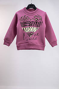 Джемпер  дитячий з принтом тринитка