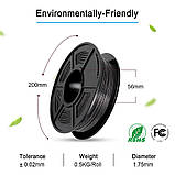 Пластик SUNLU TPU-SILK Burgundy, Classic Spool, 1.75mm, 1kg, 210-240°C, Пурпурно-Червоний філамент для 3Д-друку, фото 7