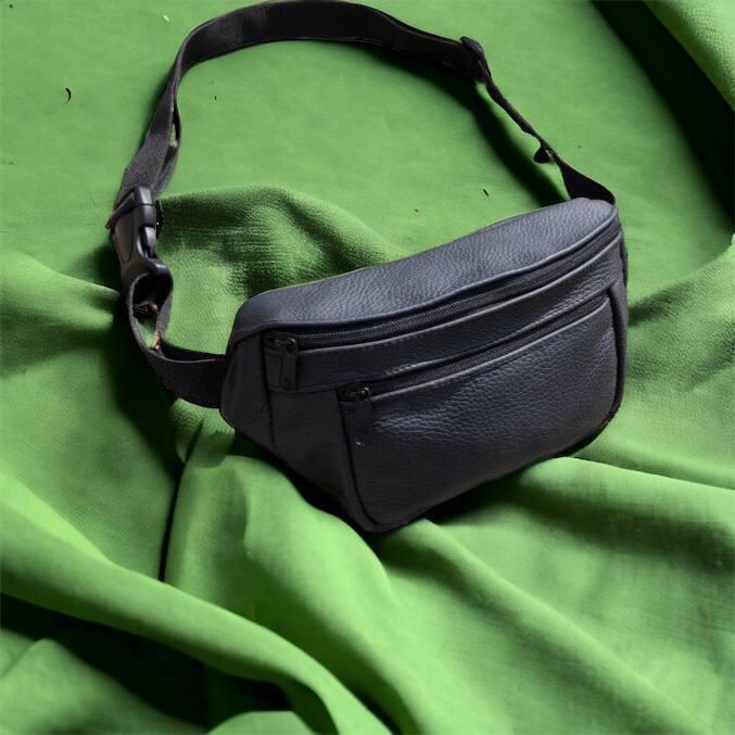 Сумка на пояс настегна, Бананка сумка, Чоловіча бананка для щоденного носіння Нагрудна унісекс QK-47, фото 1