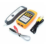 Кабельний LAN тестер трасошукач Веnеtесh GМ 6О з роз'ємами RJ-11 і RJ-45 шукач дротів індикатор проводки JD-65, фото 9