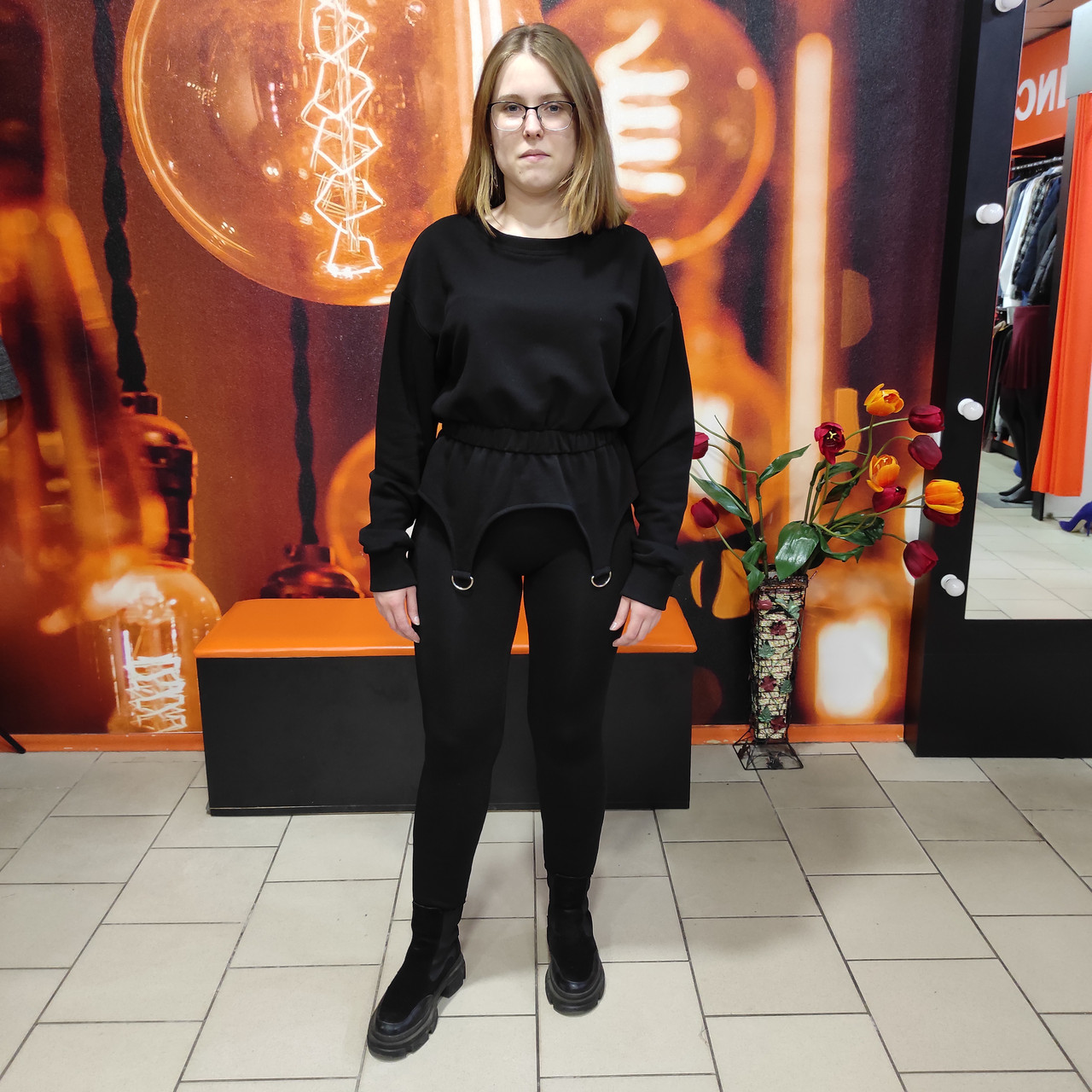Жіноча однотонна кофта толстовка трикотажна