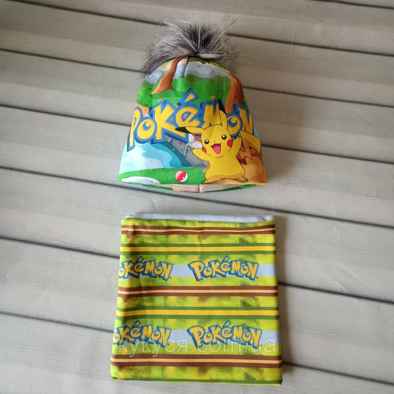 Шапка та снуд Покемон Pokémon