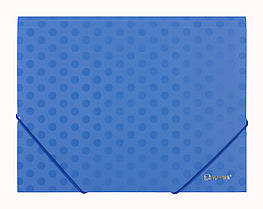 Папка пластикова на гумку А4 NORMA синя (5060-06N)