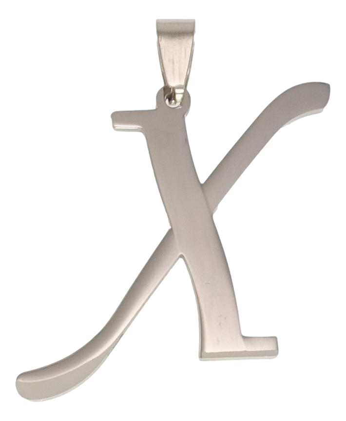 Кулон Нержавіюча сталь "Буква X"