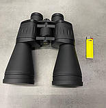 Бінокль KONUS GIANT 20x60, Чорний, чохол, нашийний ремінь, захисні кришки на об'єктиви та окуляри, фото 3