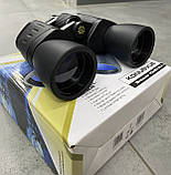 Бінокль KONUS KONUSVUE 10x50 W.A., широкий кут огляду, чохол, ремінь, захисні кришки, фото 7