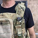 Плитоноска з об'ємними підсумками, Жандарм, з системою МОЛЛІ, MIKADO, plate carrier molle placard, фото 4