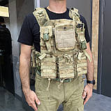 Плитоноска з об'ємними підсумками, Жандарм, з системою МОЛЛІ, MIKADO, plate carrier molle placard, фото 5