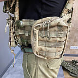 Плитоноска з об'ємними підсумками, Жандарм, з системою МОЛЛІ, MIKADO, plate carrier molle placard, фото 6