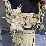 Плитоноска з об'ємними підсумками, Жандарм, з системою МОЛЛІ, MIKADO, plate carrier molle placard, фото 7