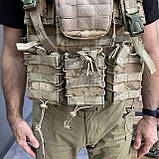 Плитоноска з об'ємними підсумками, Жандарм, з системою МОЛЛІ, MIKADO, plate carrier molle placard, фото 8