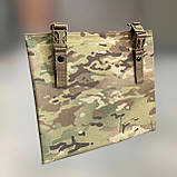 Сидушка (каремат) з м’яким балістичним пакетом одинарна, Cordura 1000D, Мультикам, WINTAC, 350 мм х 300 мм, molle, фастекс, фото 4