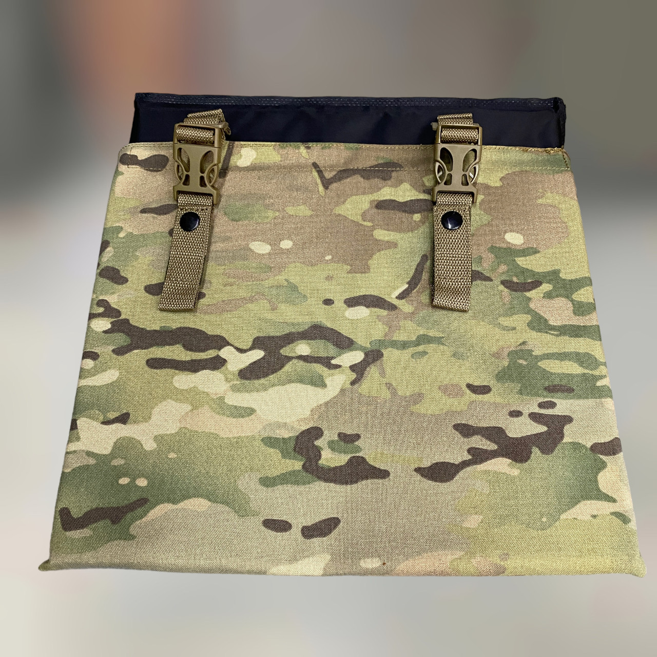 Сидушка (каремат) з м’яким балістичним пакетом одинарна, Cordura 1000D, Мультикам, WINTAC, 350 мм х 300 мм, molle, фастекс, фото 1