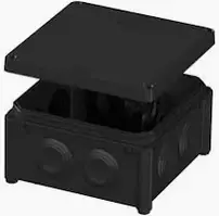 Коробка розподільна PLANK Ø 100х100х50 мм. IP55 накладна, квадратна, PLK6506550