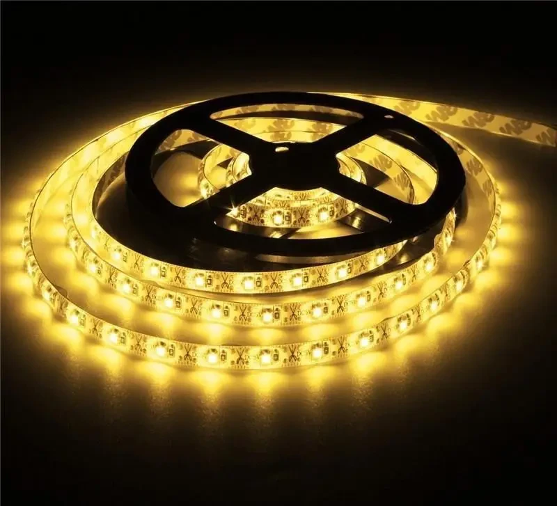 Ціна за 1 м! Світлодіодна стрічка LEDest-Leader 4,8w. 3000k (60шт/м IP33 24V 450lm SMD 2835 36м.гар), фото 1