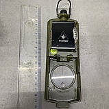 Компас тактичний KONUS KONUSTAR 11, колір Зелений, рідинний артилерійський компас для військових, фото 4